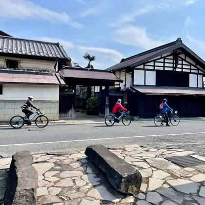 群馬県渋川市 / 白井宿の町並み