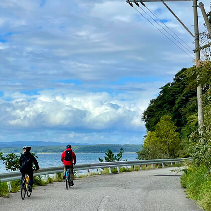 石川県七尾市 / 能登島から望む七尾湾