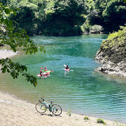 岐阜県美濃市 / 夏の清流 長良川